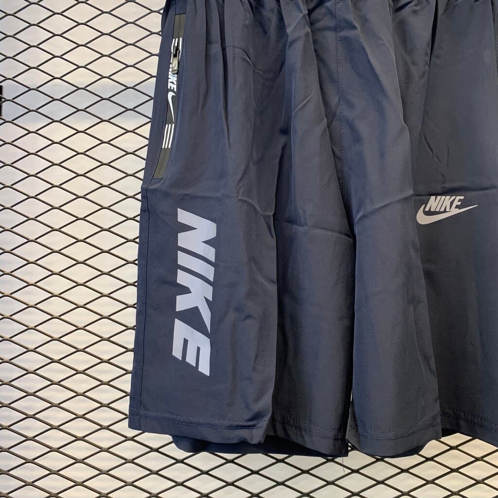 Nike Men's Active Athletic Shorts - Navy Blue (L) 3
