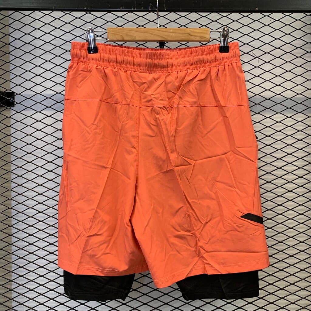 Under Armour Men's Athletic Shorts - Orange (XL) 6