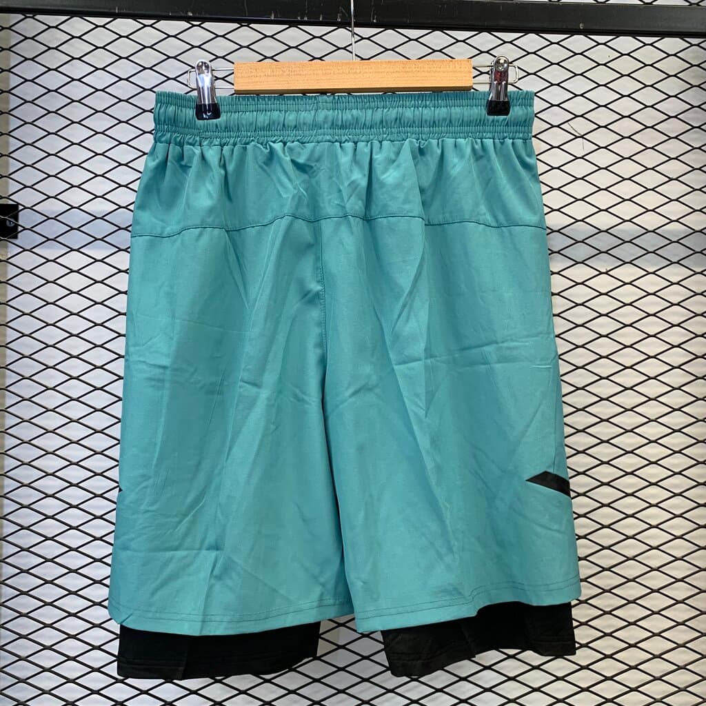 Under Armour Men's Athletic Shorts - Teal Blue (XL) 6