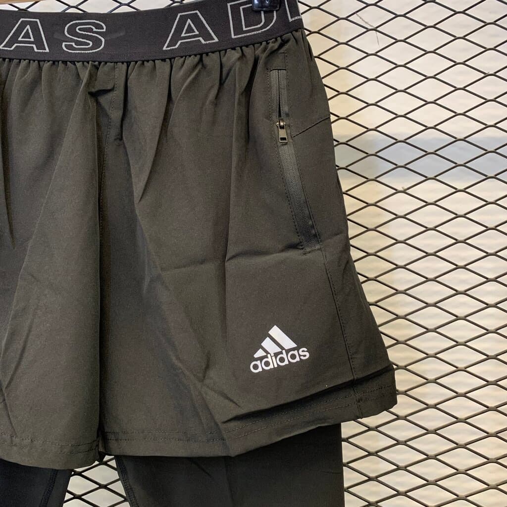Adidas Men's Athletic Shorts and Leggings - Black (M) 5