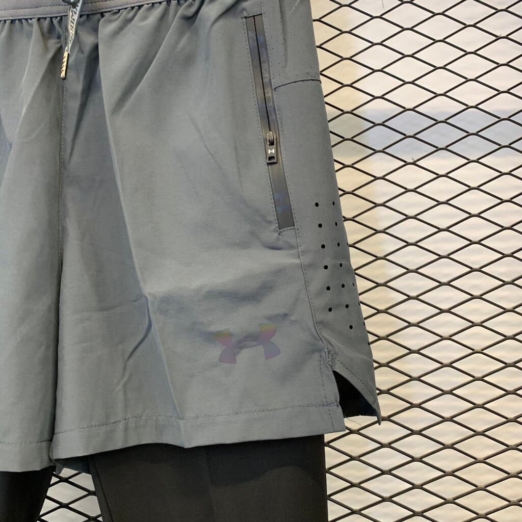 Under Armour Men's Athletic Shorts and Leggings - Gray (M) 4