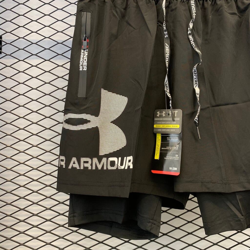 Under Armour Men's Athletic Shorts - Black (M) 3