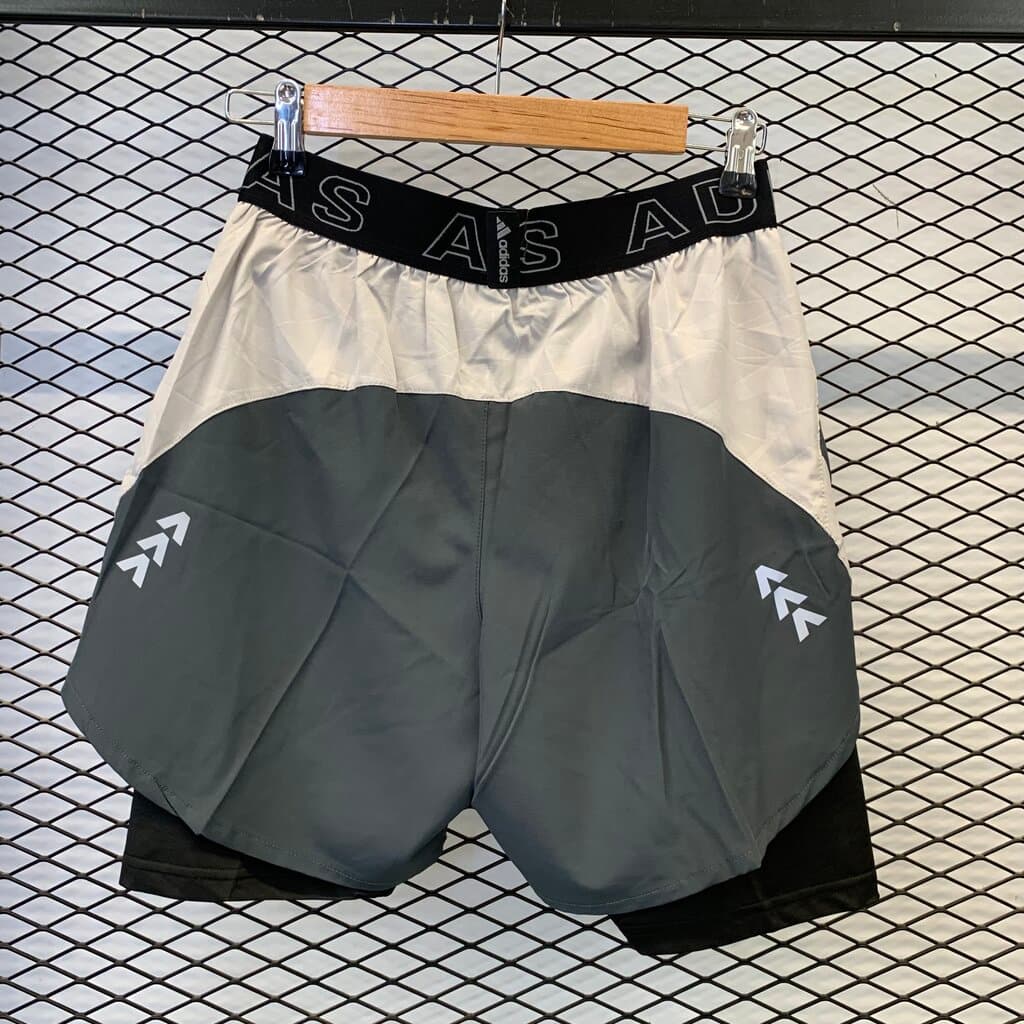 Adidas Men's Athletic Shorts - Gray (M) 6