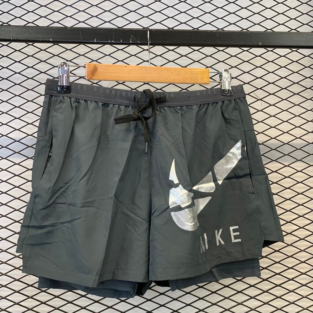 Nike Men's Athletic Shorts - Gray (M)