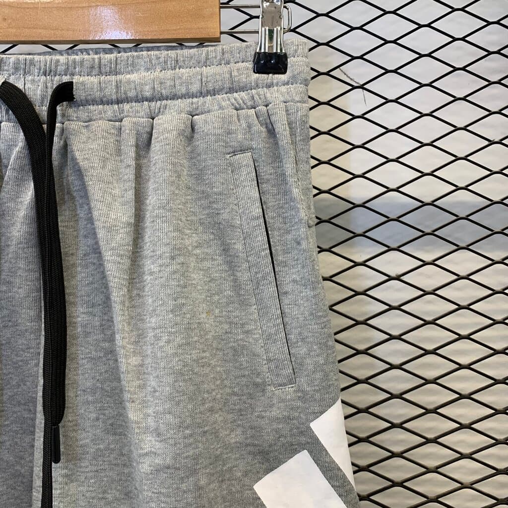 Adidas Men's Athletic Shorts - Gray (M) 5