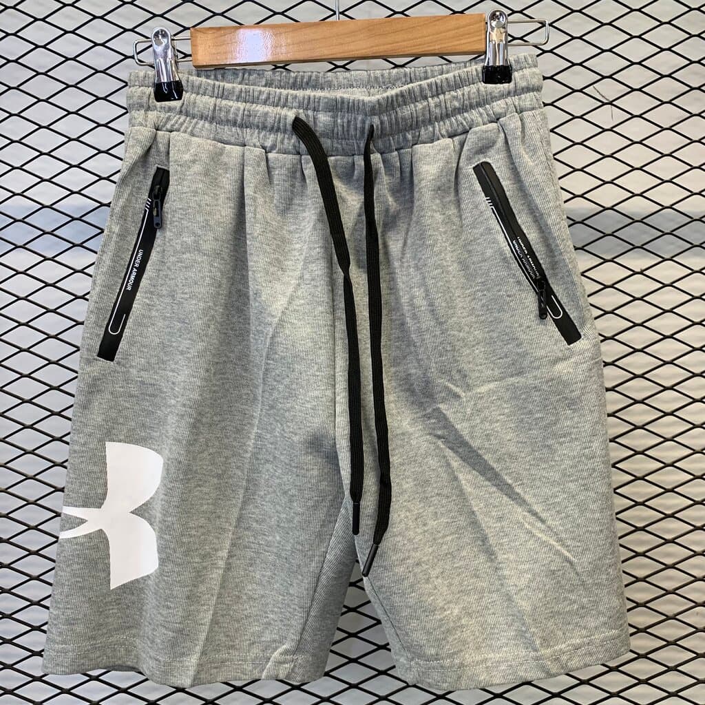Under Armour Men's Athletic Shorts - Gray (M) 3