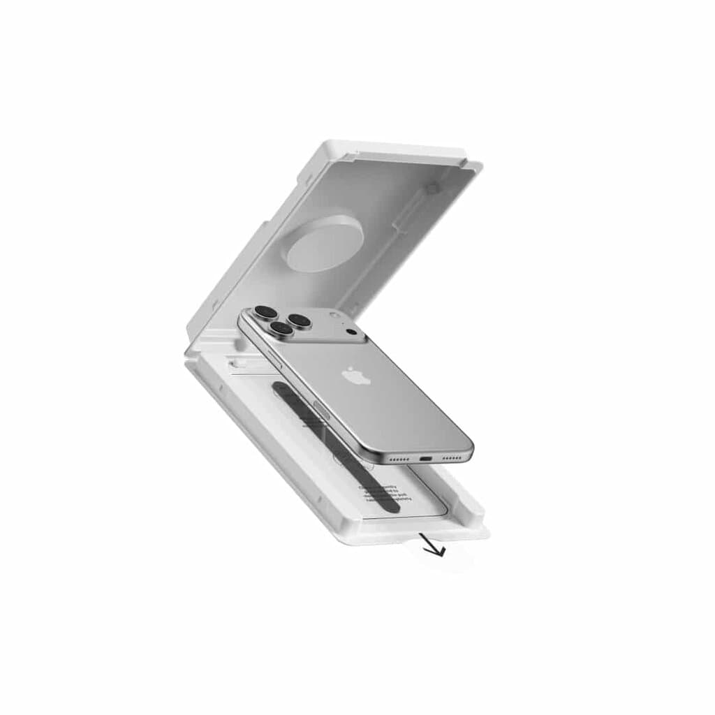 DEVIA Van Series Full Screen HD Tempered Glass(With Assist Tool) - iPhone 17 3
