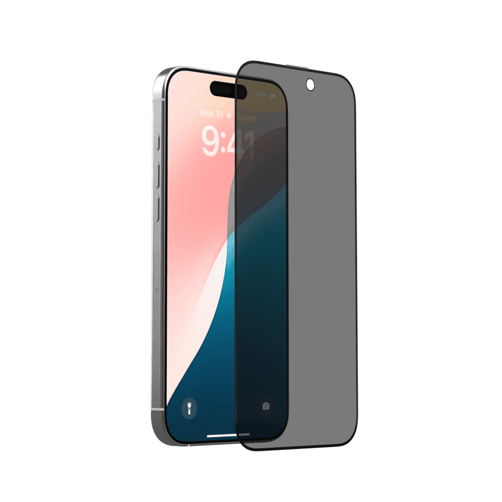 Comma DUN Series Privacy Tempered Glass - iPhone 16 Pro