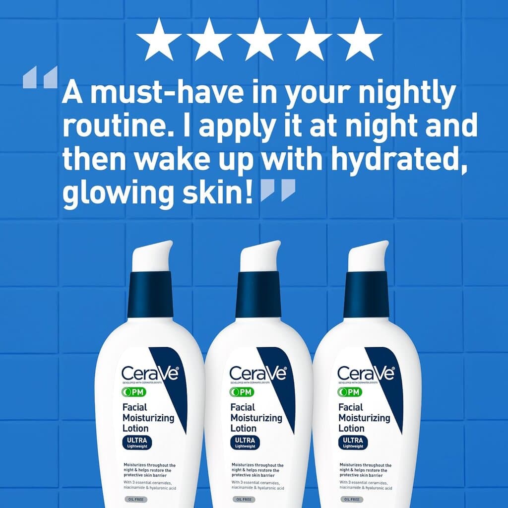 CeraVe Facial Moisturizing Lotion Cream - 89ml 5