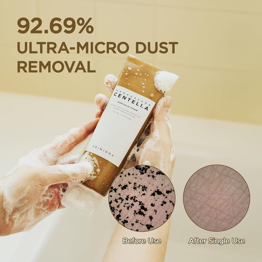 Centella Cleansing Foam 3