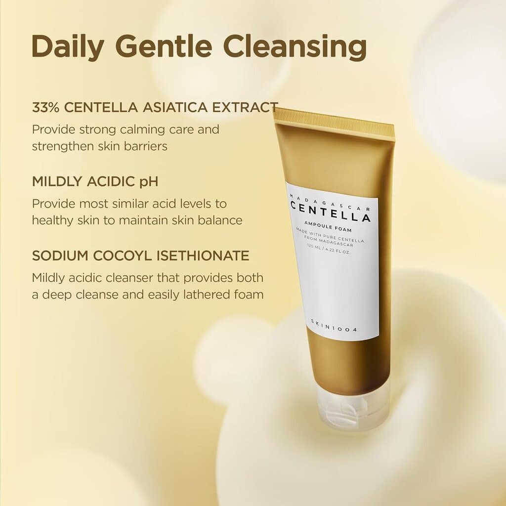 Centella Cleansing Foam 4