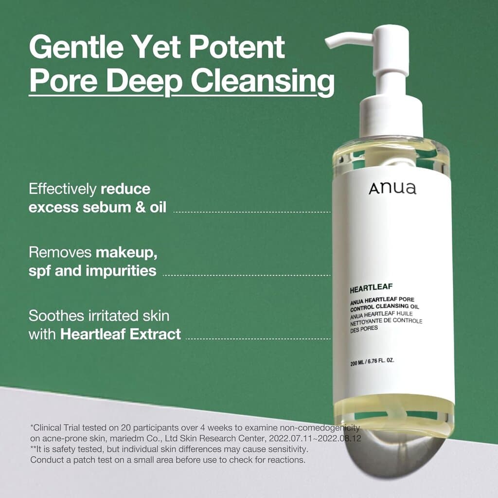 Anua Heartleaf Cleansing Oil 4