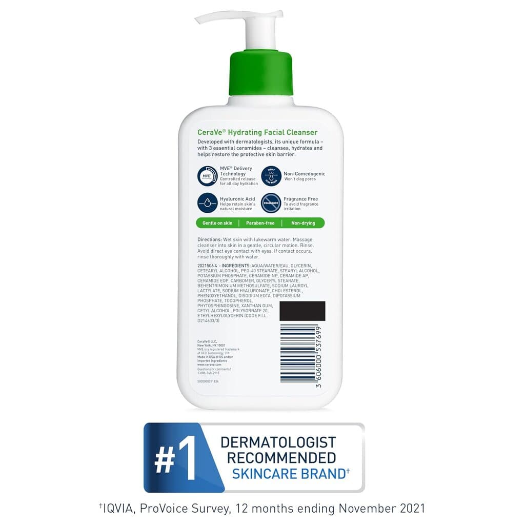 CeraVe Hydrating Cleanser 7