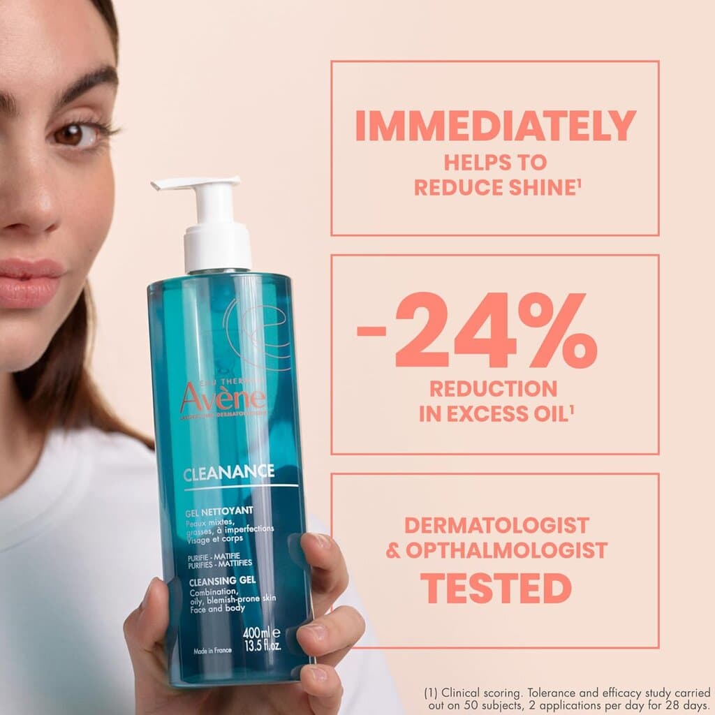 Avène Face Wash - 400ml 4