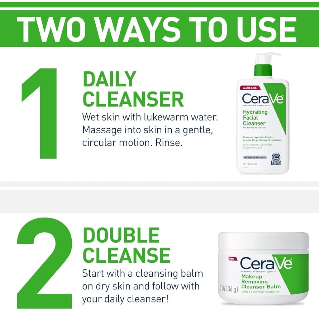 CeraVe Hydrating Face Wash - 473ml 3
