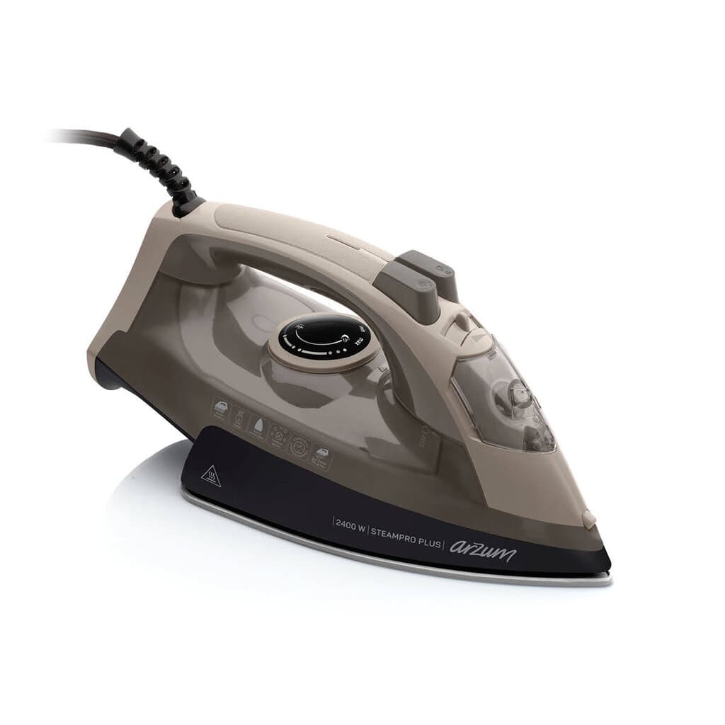 Arzum SteamPro Plus Steam Iron - Beige-Black - AR6016