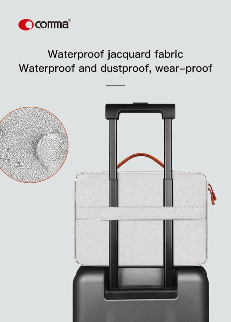 Comma Macbook Air 13.3&amp;Pro 13.3 British Series Macbook Inner Bag - black - Macbook Air 13.3&Pro 13.3 4