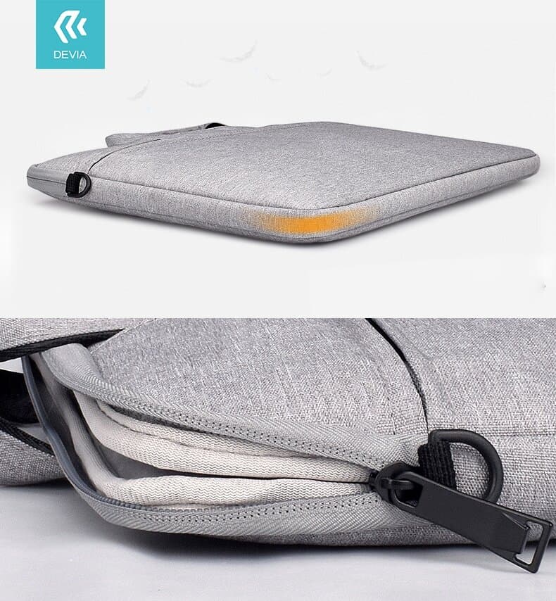Devia Justyle MacBook Hand-bag - Light Gray — photo 8