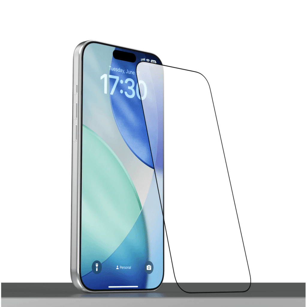 Comma Dun Series AR HD Tempered Glass(With Assist Tool) - iPhone 17 Pro Max