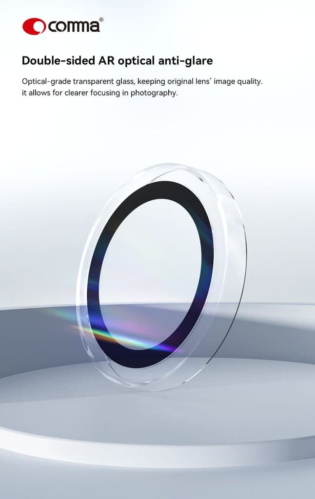 Comma "Glass Series Magnetic Case (New version) - iPhone 17 Pro Max 5