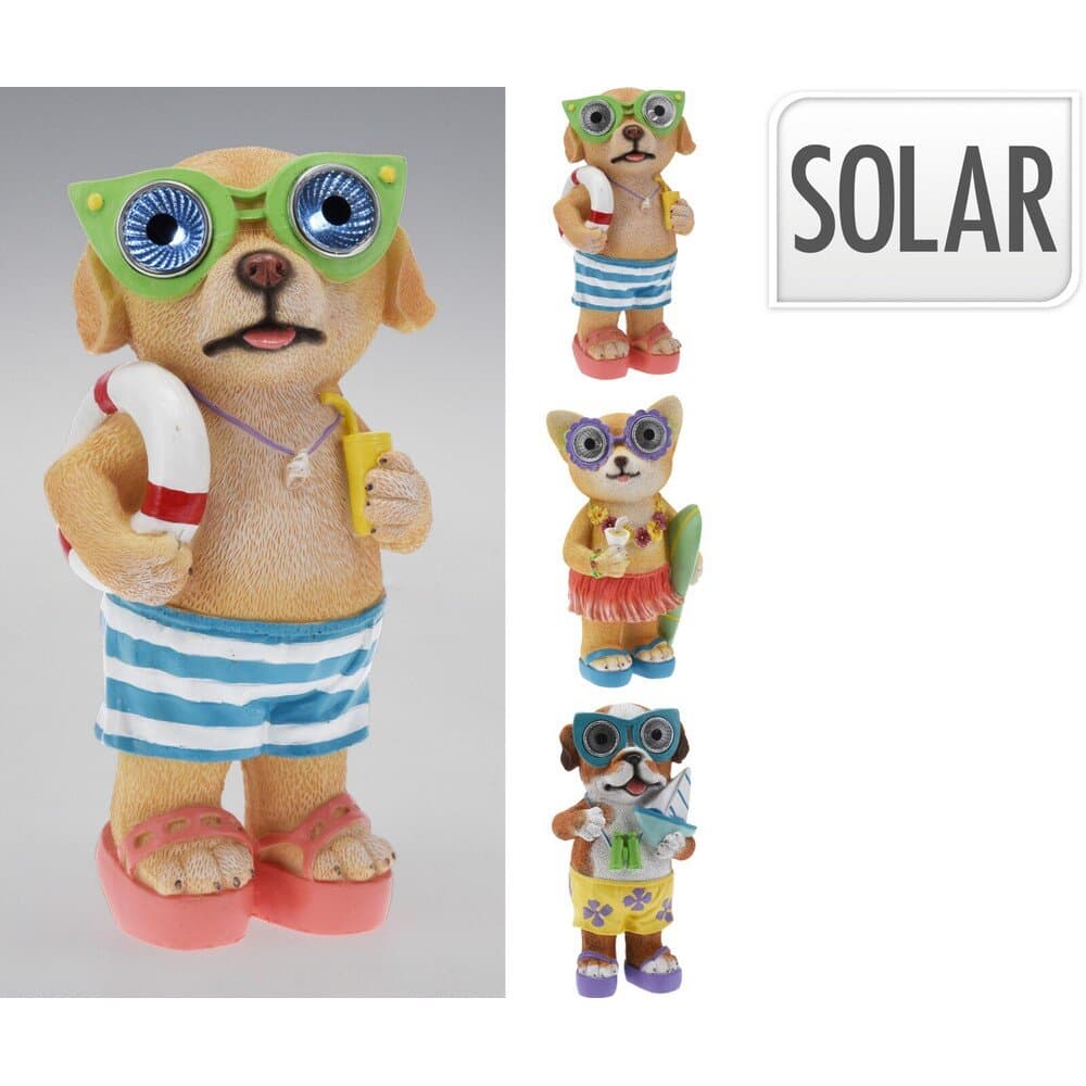 Koopman Solar Lamp Dog And Cat 3 Assorted - 795420460