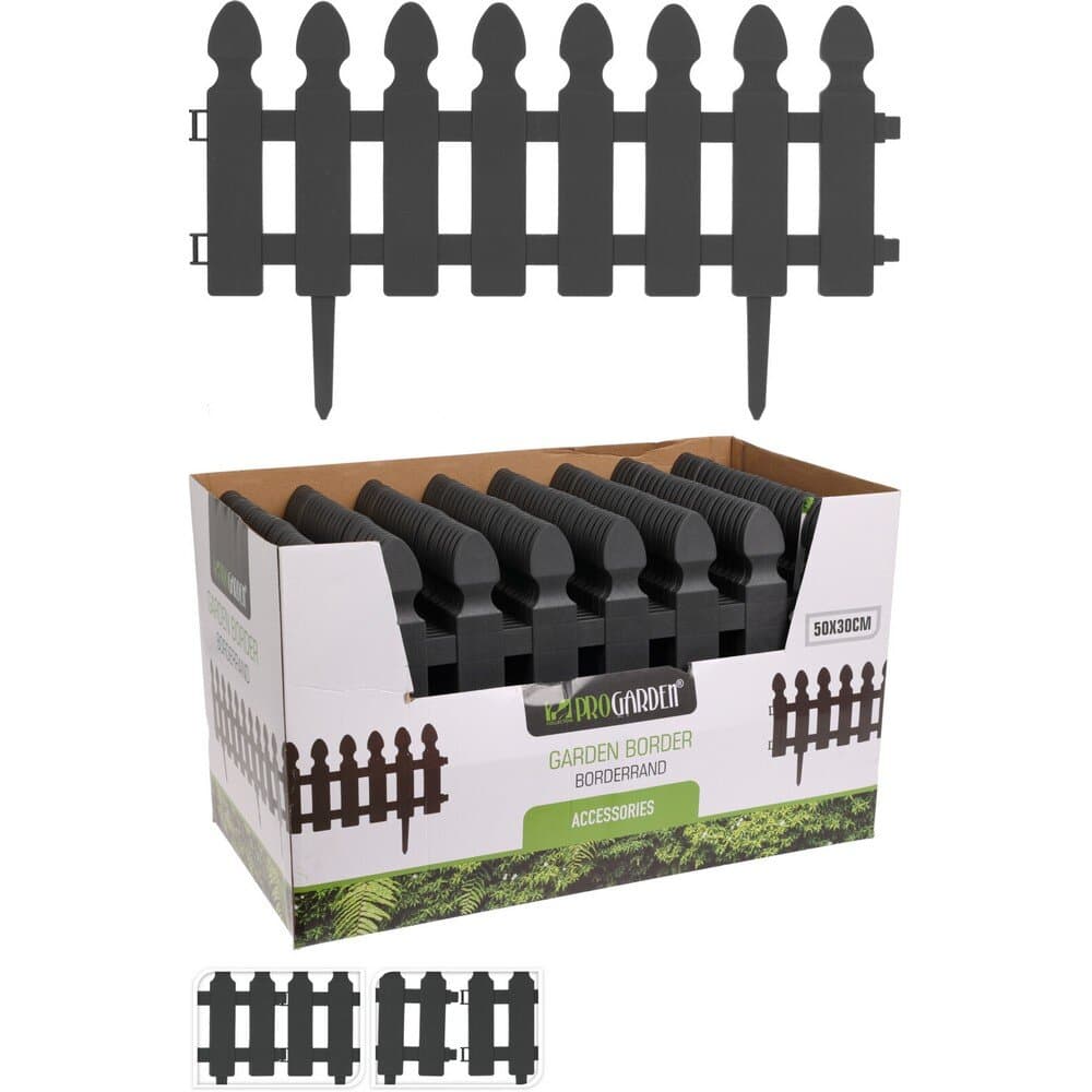 Koopman Garden Fence 50X30Cm Dark Grey - R10000350