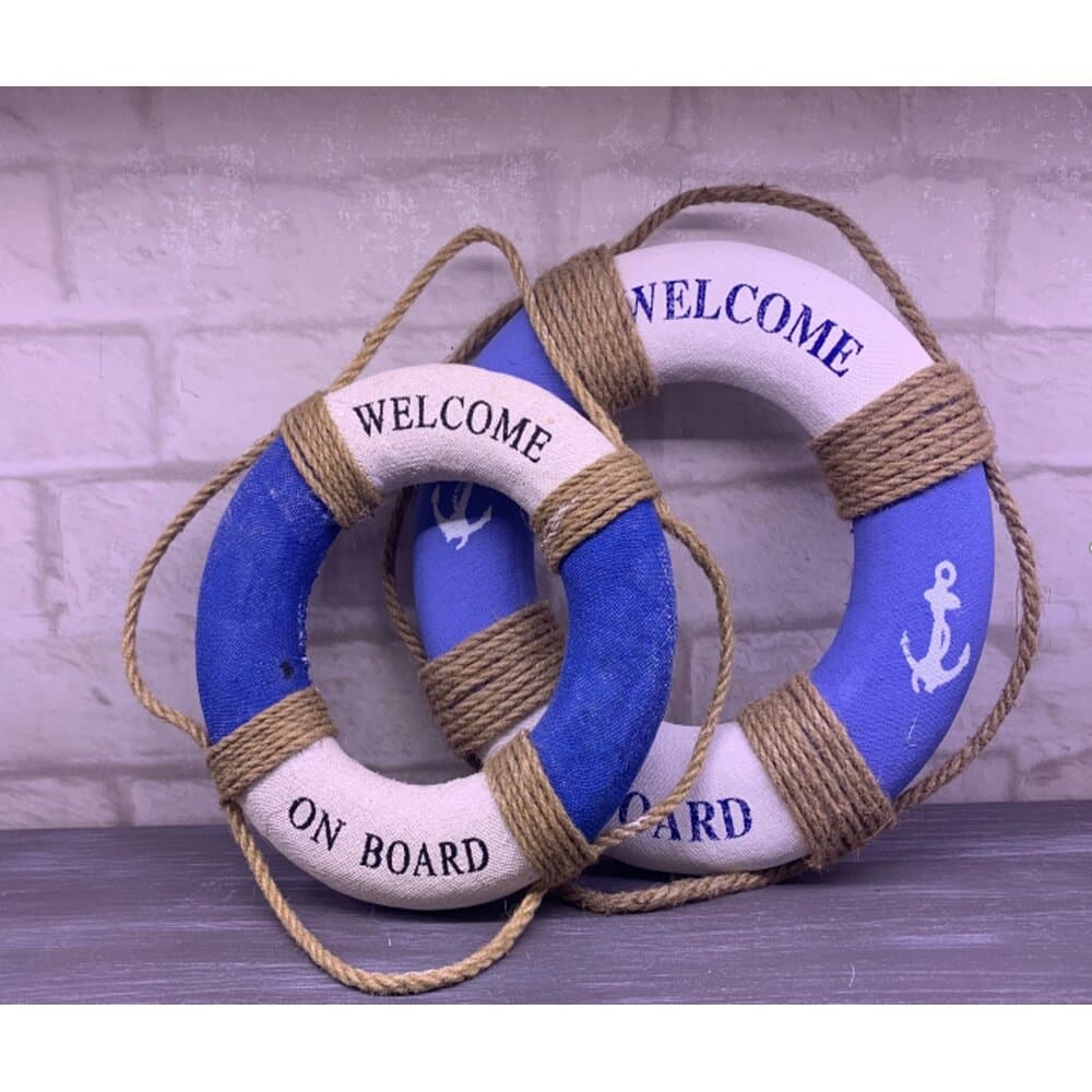Oster Nautical Lifebuoy Wall Decor 20 Cm
