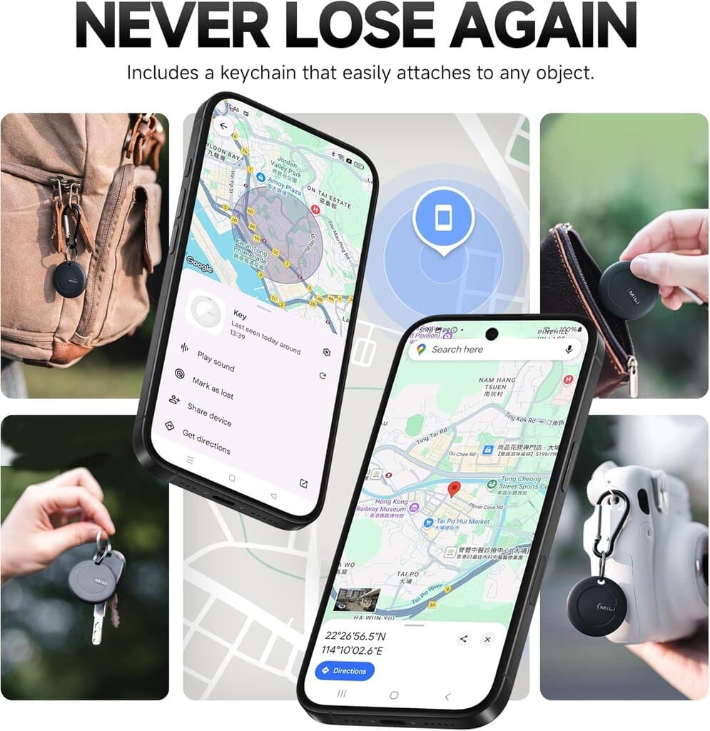 MiLi MiTag Bluetooth Tracker for Android, Google 5