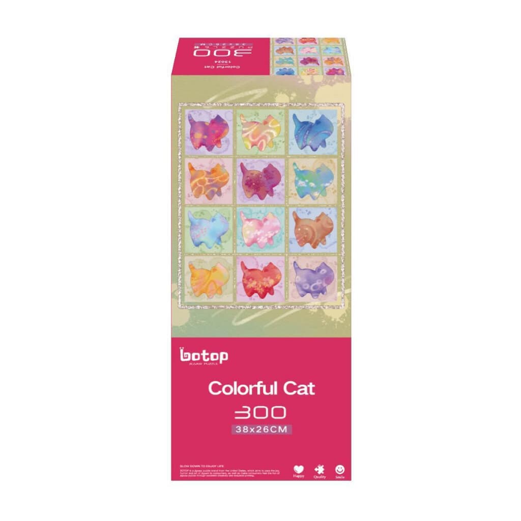 Botop Cat Puzzle 300pcs - Colorful