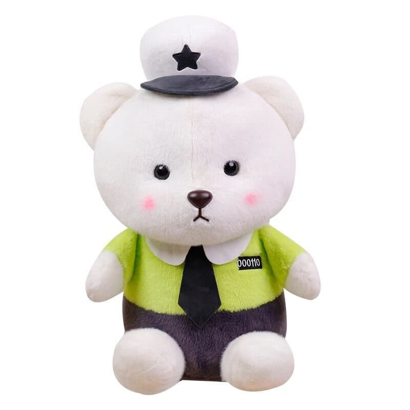 PoiIce Bear PF11 Puff - White