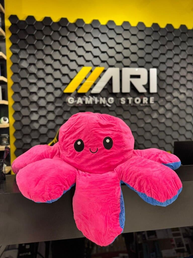 Octopus Plush Toy - Pink & Blue