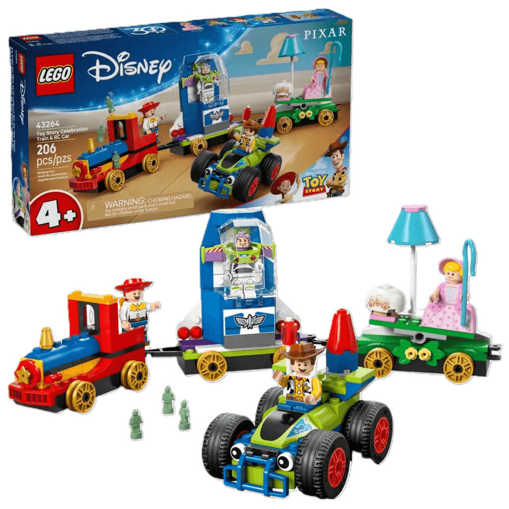 LEGO 43264 Disney Toy Story Celebration Train & RC Car