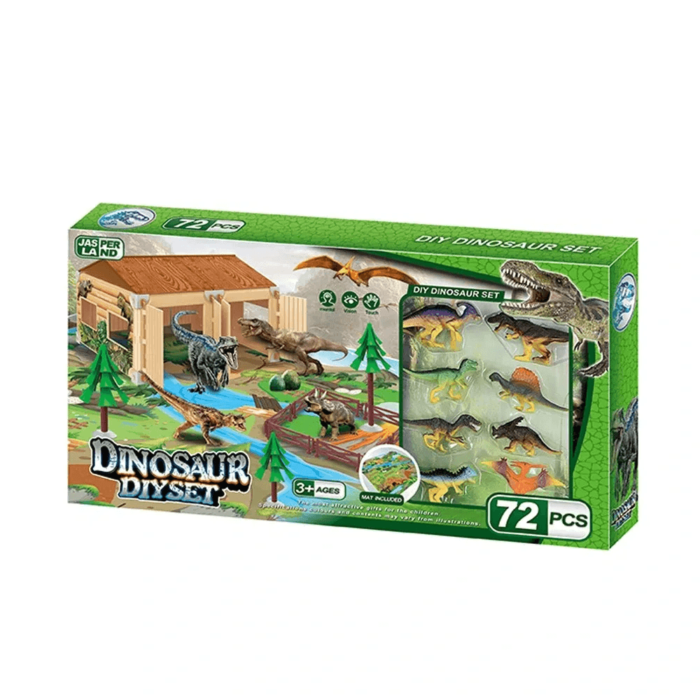 Dinosaurs Diyset 72 Pcs