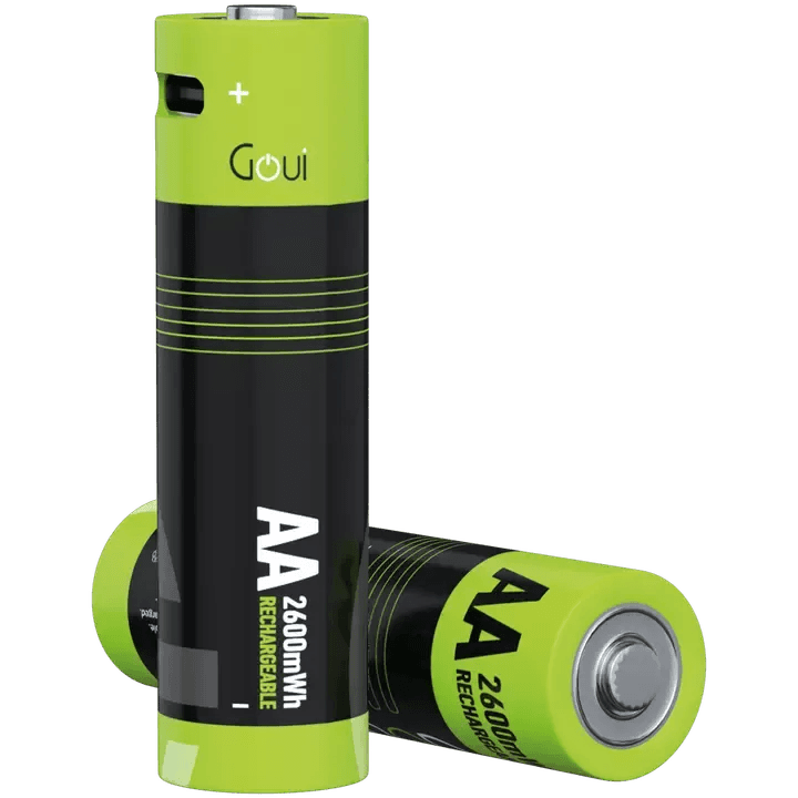 GOUI Rechargeable Batteries 740mWh Type-C 2