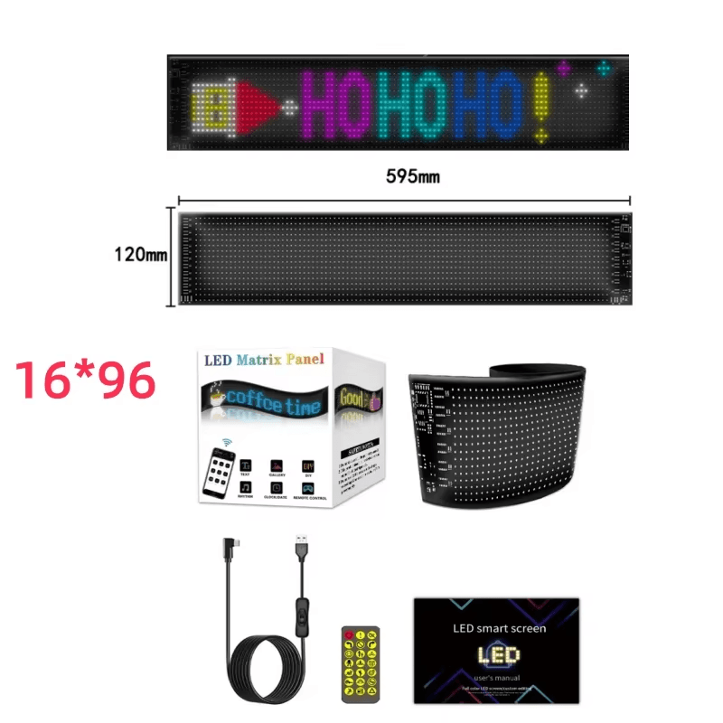 LED Matrix Panel One-Row Display 2