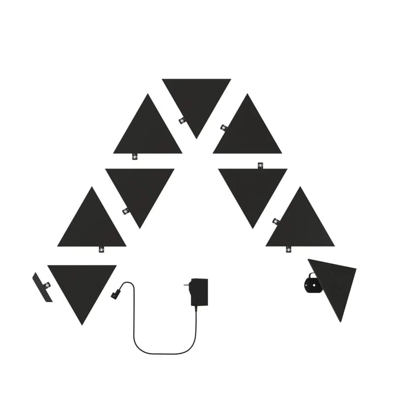 Nanoleaf Limited Edition Triangles Smarter Kit - Ultra Black 2