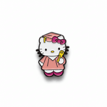 Hello Kitty Sticker - Pink