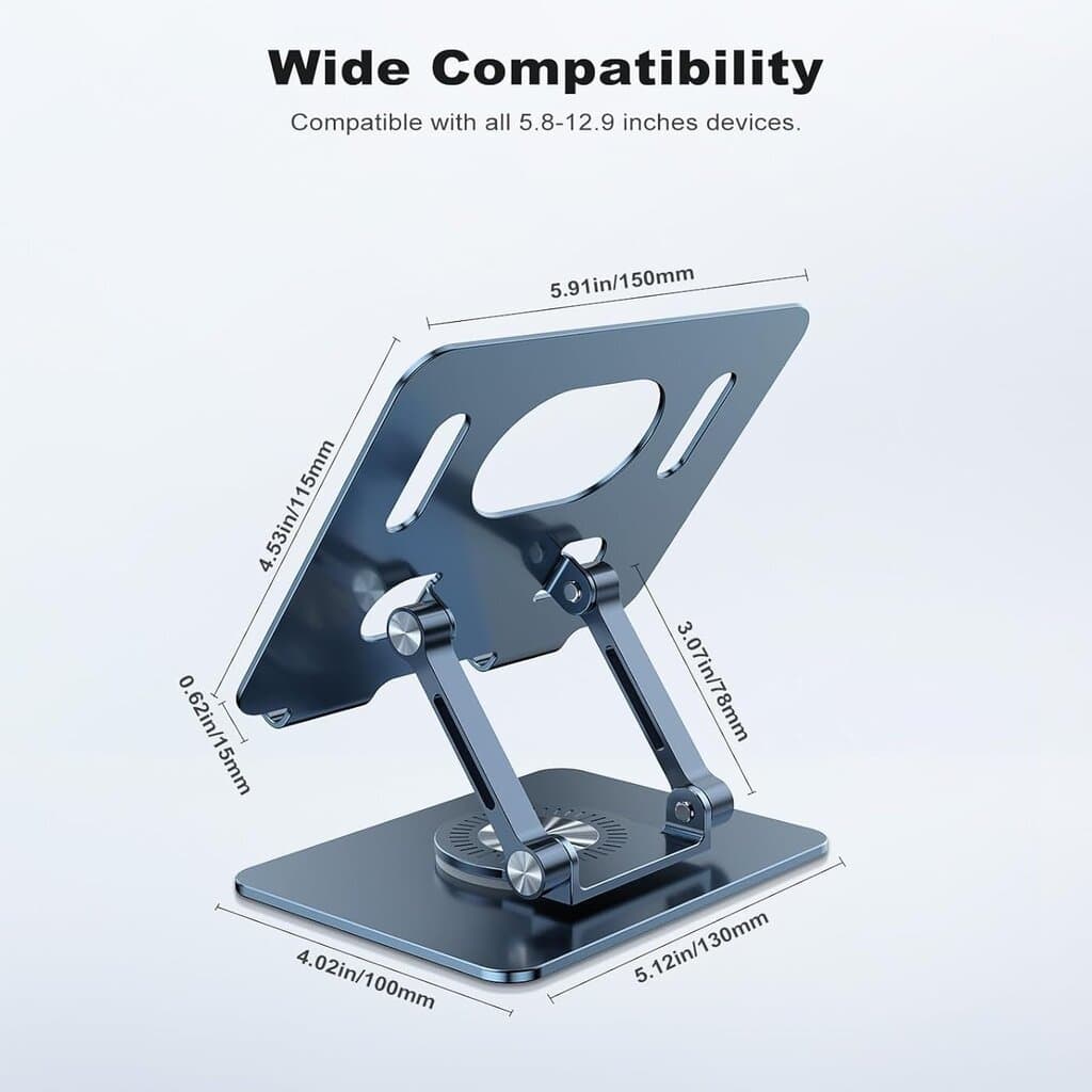 Swivel Tablet Stand 360 Rotating Base 2