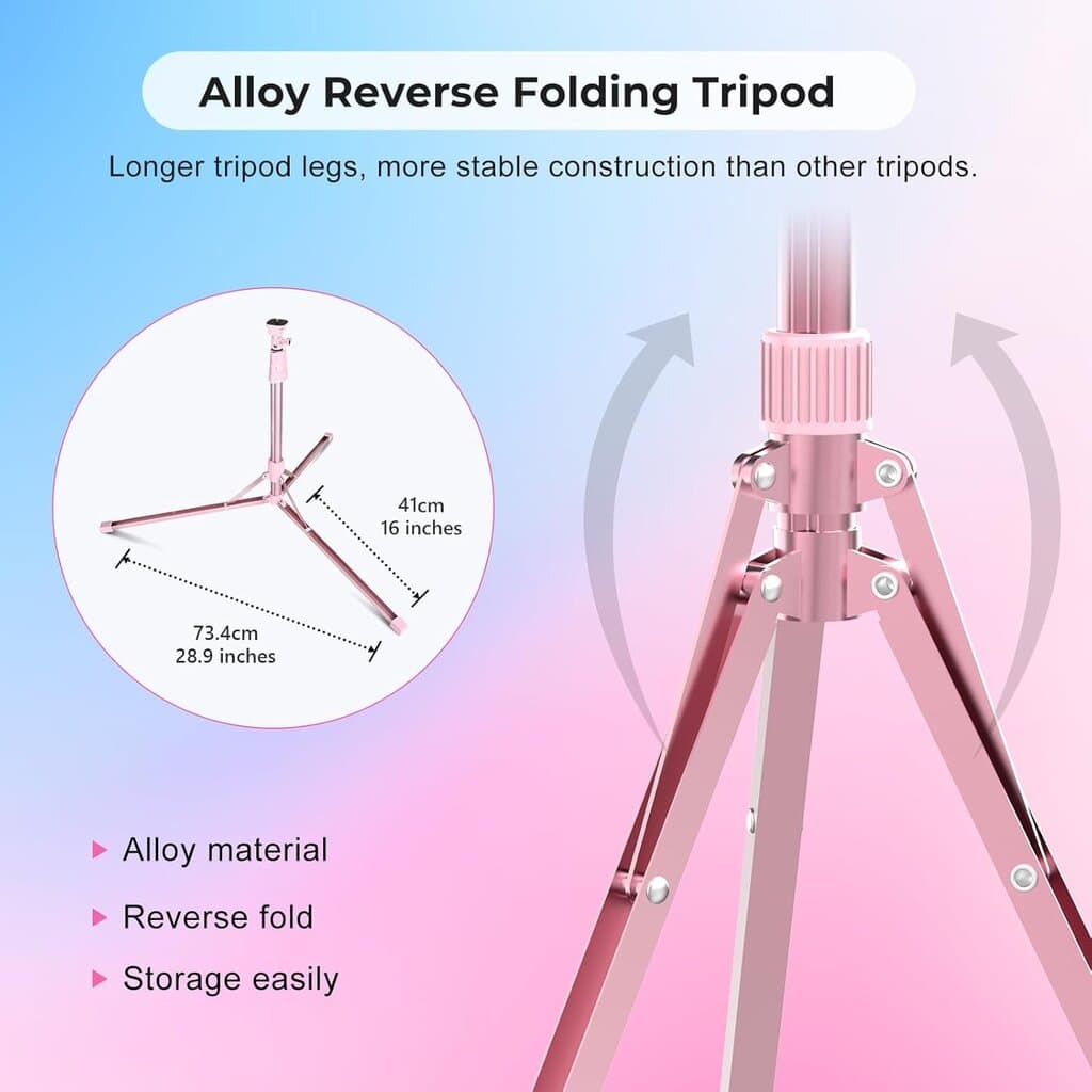 Aureday 14'' Selfie Ring Light 3