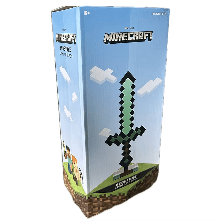 Minecraft Redstone Sword Night Light 4