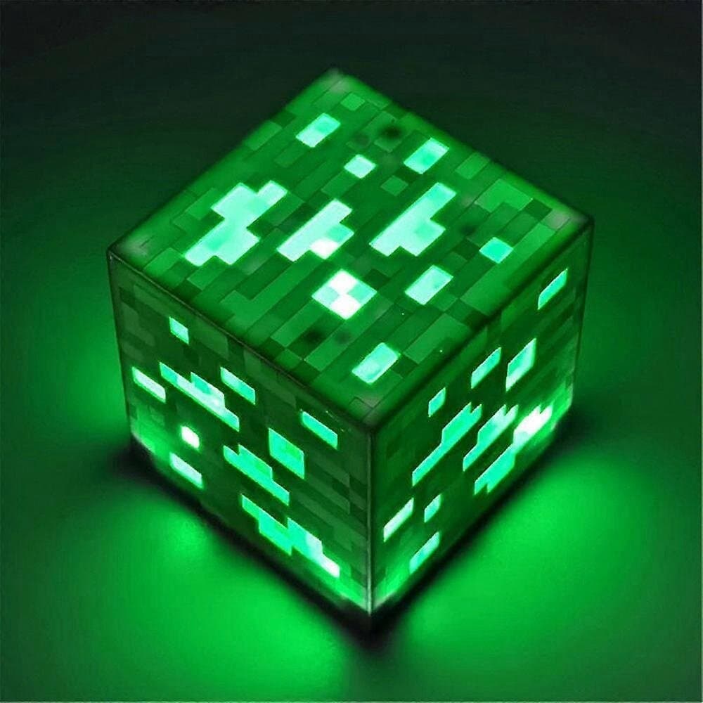 Minecraft Ore Block Night Light - Green 2