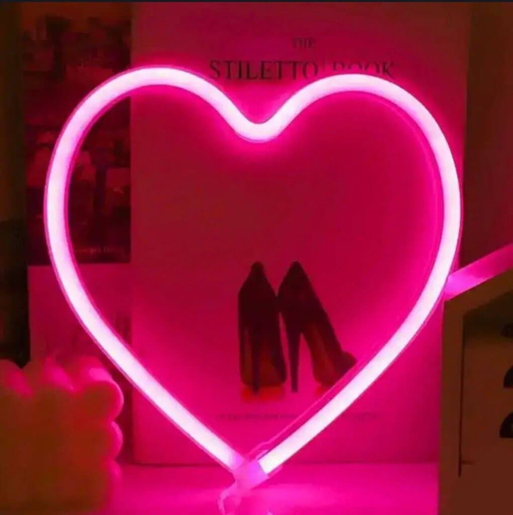 Heart LED Lamp