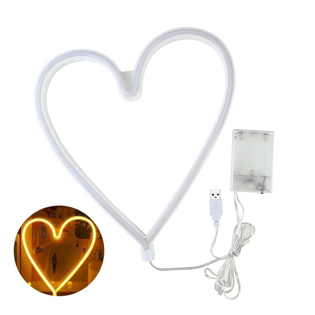 Heart LED Lamp