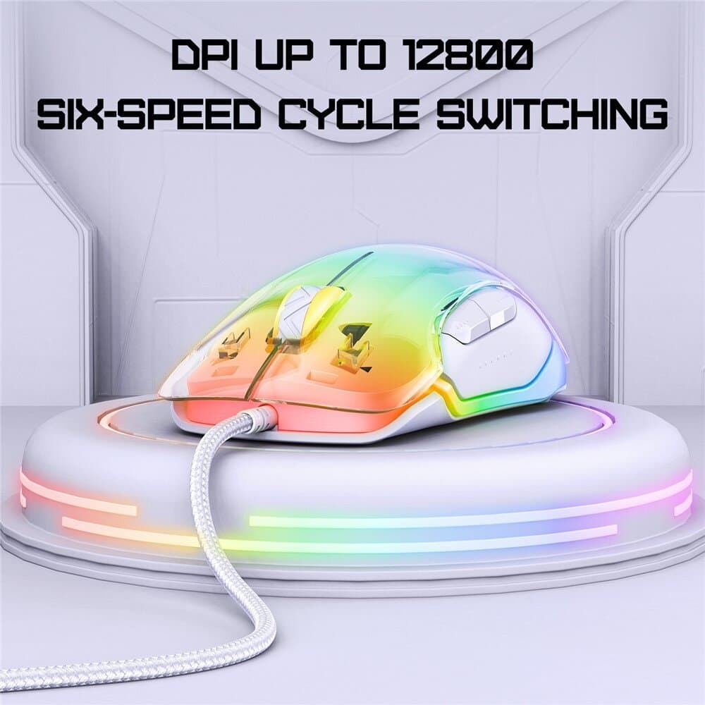 ONIKUMA CW925 Wired Gaming Mouse - WHITE 7