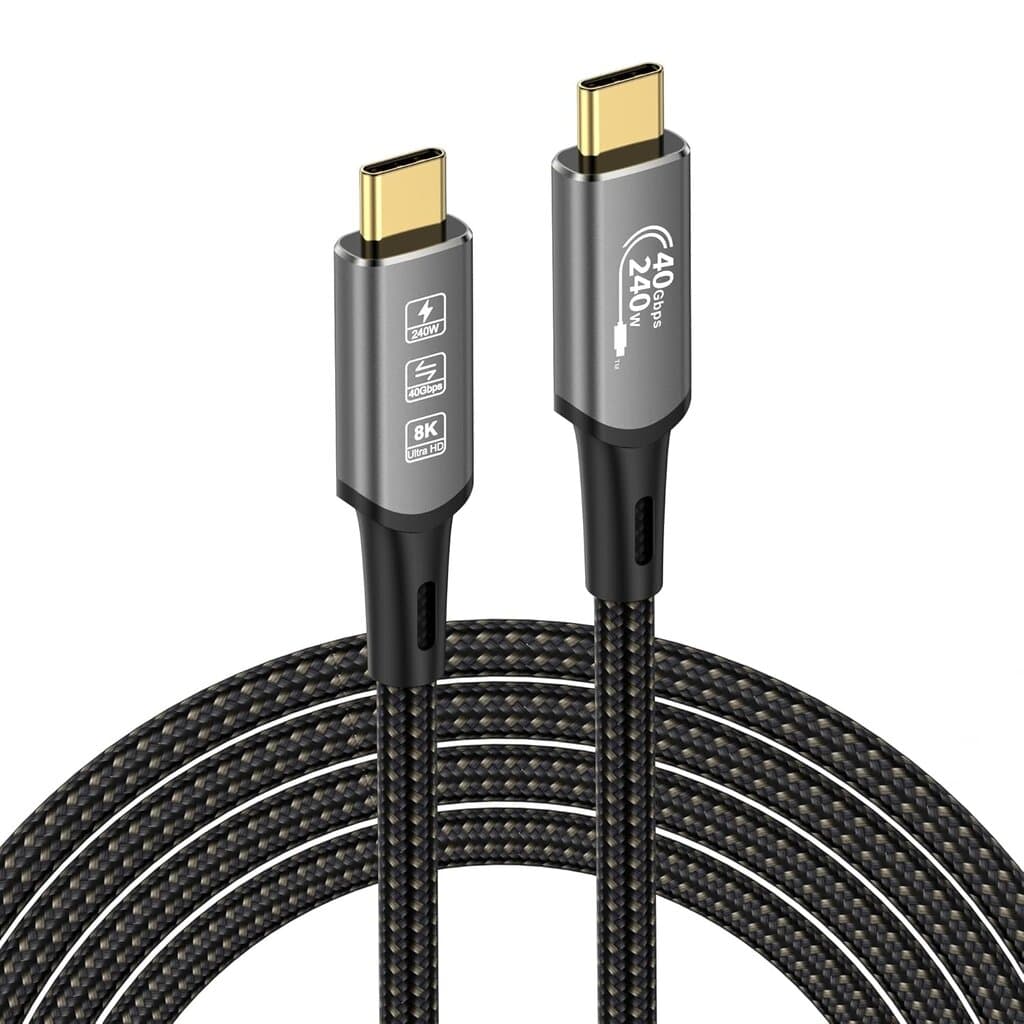 USB4 Cable 40Gbps 8K@60Hz 2m