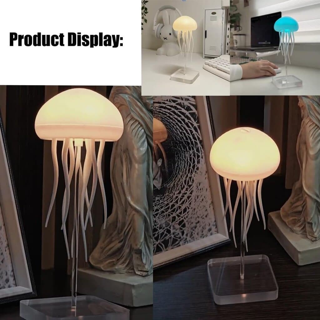 Aurora Jellyfish Lamp Mood Light 2
