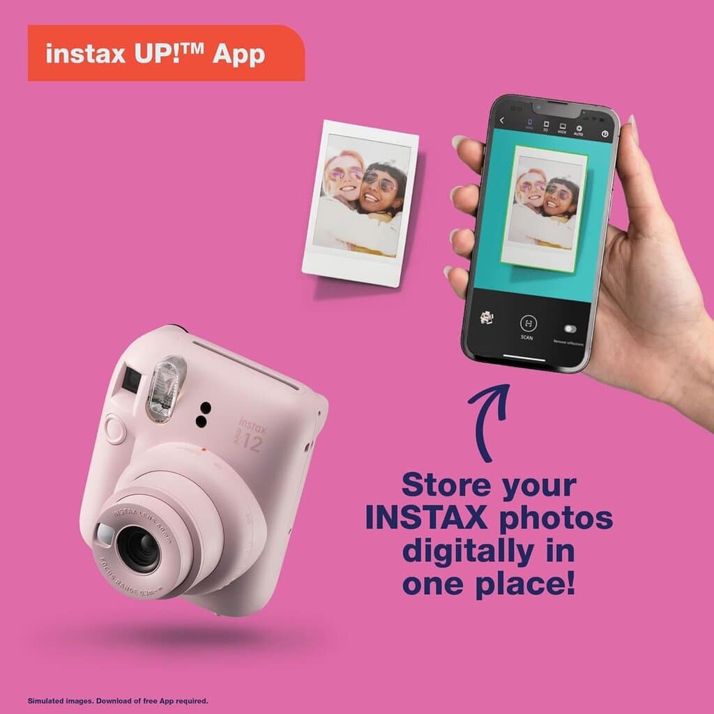 كاميرا INSTAX MINI 12 الفورية - أبيض — photo 3