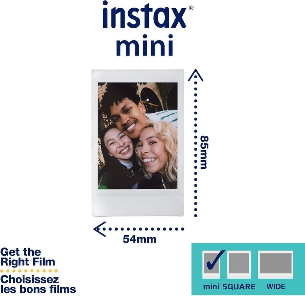 Fujifilm Instax Mini 12 Instant Film Camera - Pastel Blue 5