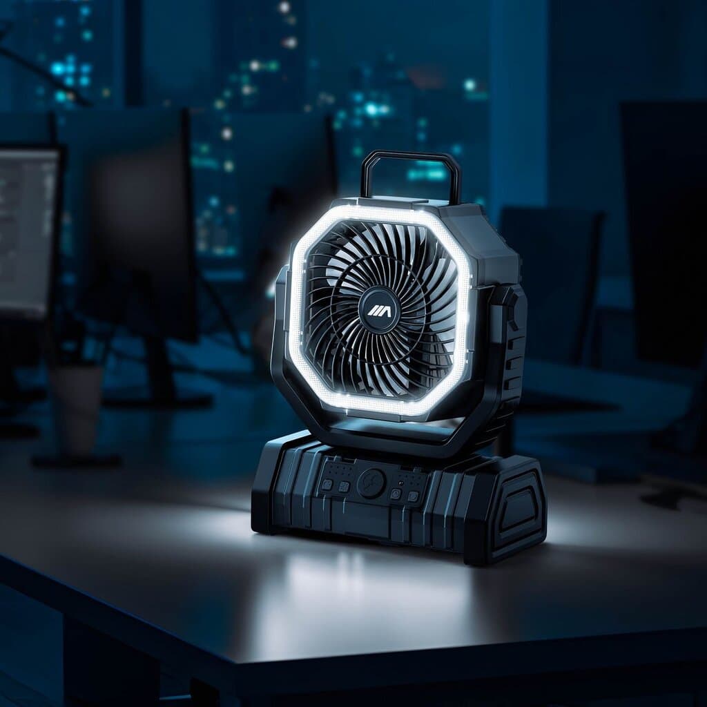 AG Vortex Cooler Fan 20000Mah - Black