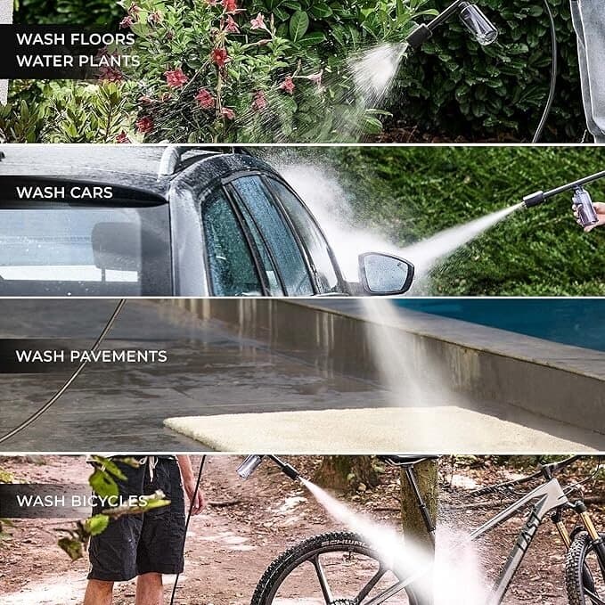 HOTO 20V Cordless High Pressure Washer — photo 4